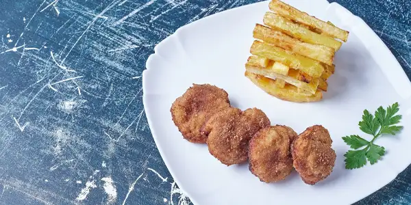 Foie et galette frite